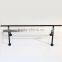 Wall mounted metal display racks for hanging items/drying clothes