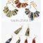 InStock Wholesale 2015 New Hot Sale Individuality Leopard Aolly Chain Crystal Statement Necklace
