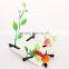 2015 New fashion wholesale cute plant hair jewelry flower fruit bean sprouts hair clip suitable for all ages TD51