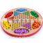 Wooden 2 In 1 Game Chinese Checker And Flying Chess