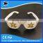 2015 party glasses with eyes custom logo printing party pinhole sunglasses                        
                                                Quality Choice