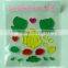 removable pvc rubber window gel stickers