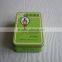 Promotional green P&G soap tinplate box