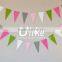 party jointed banner paper letter banner mini triangle banner