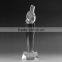 Sports awards with base for business gifts factory direct customized K9 glass badminton pingpong basketball trophy