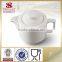 cheap products crockery tea jug for hotel , porcelain turkish samovar for wholesale