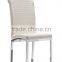 Z616 2015 New Modern italian white leather dining Chair from ixujie furniture co.