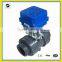 DC12/24V AC220V electrical motorized ball valve switch 1-1/2''/DN40 DN50 large flow control treatment