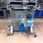 Pneumatic rotary label screen printing machine for plastic bottles
