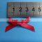 Red satin frame ribbon bows for clothing decoration