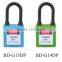 Good sale durable Nylon Shackle Dust-proof Safety Padlock Can be Customized