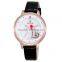 Alibaba popular SKONE ladies leather watch valentine quartz watches