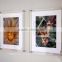 High quality lucite acrylic wall mount poster holder, photo holder