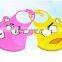 Low Price Washable Silicone Best Baby Bib with Crumb Food Catcher for Infant Baby Snaps Style