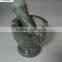 New Design! Green Mortar and Pestle 10x10.5cm 1.31kg