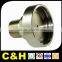 ODM OEM CNC knurling precision steel turned parts