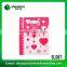 Sealing Accept Custom Pink and White Paper Bags for Gifts