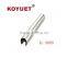 Aluminum Manufacturers Selling Convenient Assembly Toilet Partition Bar Oval Round Bar