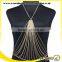 instock free sample women sexy body chain jewerly