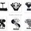2 Blades Eco Stove Fan Heat Powered Stove Fan