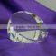 2016 crystal glass etched paperweight made in china