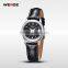 WEIDE New 2014 Fashion Genuine Leather Strap Watches Women Dress Watches Quartz Clocks 3 ATM Water Resistant WG93006