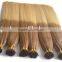 beautiful blond hair I-tip hair extension made of 100% pure brazilian human hair