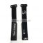 20x200mm black silicone anti-slip nylon strap