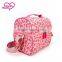 nappy bag with zig zag print large handbag