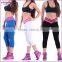 Seamless Basic Plain Solid Tight Athletic Crop Pants Legging High-Waist Stretch Pant