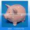 Customized ceramic dog coin banks,dog piggy bank,dog money box with logo