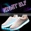 2016 Fashion unisex Led light up shoes, Light USB charger led shoes for adult. Novelty Led sneaker shoes for Night Party !
