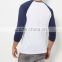 Gym wear fitness t shirt fitted sports plain long sleeve men t shirt