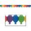 Rainbow Coloured paper balloon Garland party wedding decoration