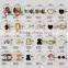 Factory direct sale multi designs nail art christmas decoration