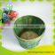 Handmade low price bamboo rubbish basket