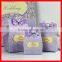 Good Design Classic Fresh Violet Printing Paper Wedding Candy Gift Storage Box Wholesale