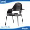 ABS POPULAR cheap outdoor BBQ plastic chair with chromed legs