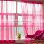 Hot Selling:Romantic Pink Light Weight Window Curtain