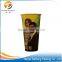 Design printed different size double PE wall waxed paper cup
