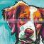 Decorative Canvas Pet Dog Poster Artwork