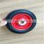 solid rubber wheel metal rim