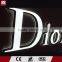 Factory Direct Sale acrylic led luminated sign 3D plastic advertising signage