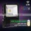 AC85-265V 2.4G 20W/30W/50W RGBW LED Flood light with remote control