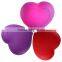 modern electronic led heart shaped wall night lamp