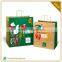 Luxury Shopping Christmas Paper Gift Bag In Shenzhen Manufacturer