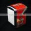 Wholesale plating fram napkin dispenser with menu holder