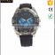 Fashion japan movt quartz silicone wrist watch