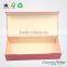 Red Folded Magnetic Box Luxury Wine Box With UV logo