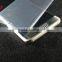 hot sale 3d full transparent curved glass for Samsung Galaxy S6 edge tempered glass clear s6 edge full cover screen protector